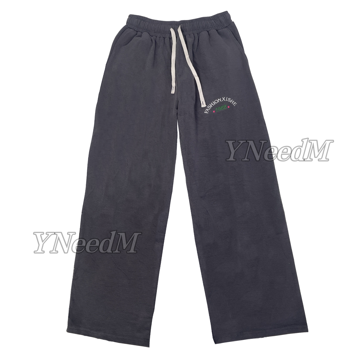 HD001#Conjunto de sudadera con capucha bordada con letras sueltas de moda