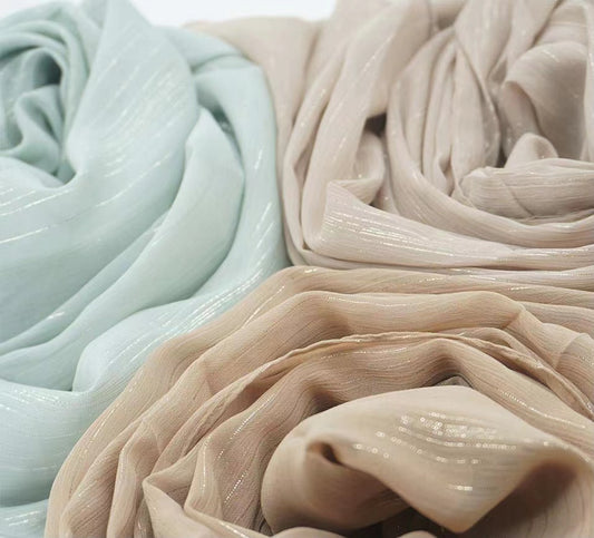 MS037# Pañuelo brillante de moda para mujer