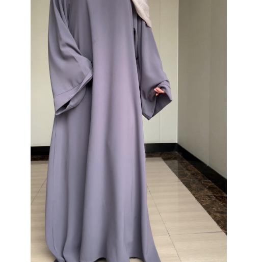 MS013# Túnica nidah holgada abaya musulmana (Nidah)