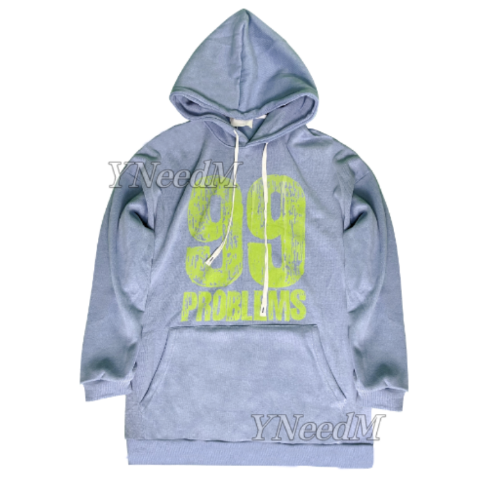 HD003#Suéter casual de moda con capucha con bordado de letras y terciopelo