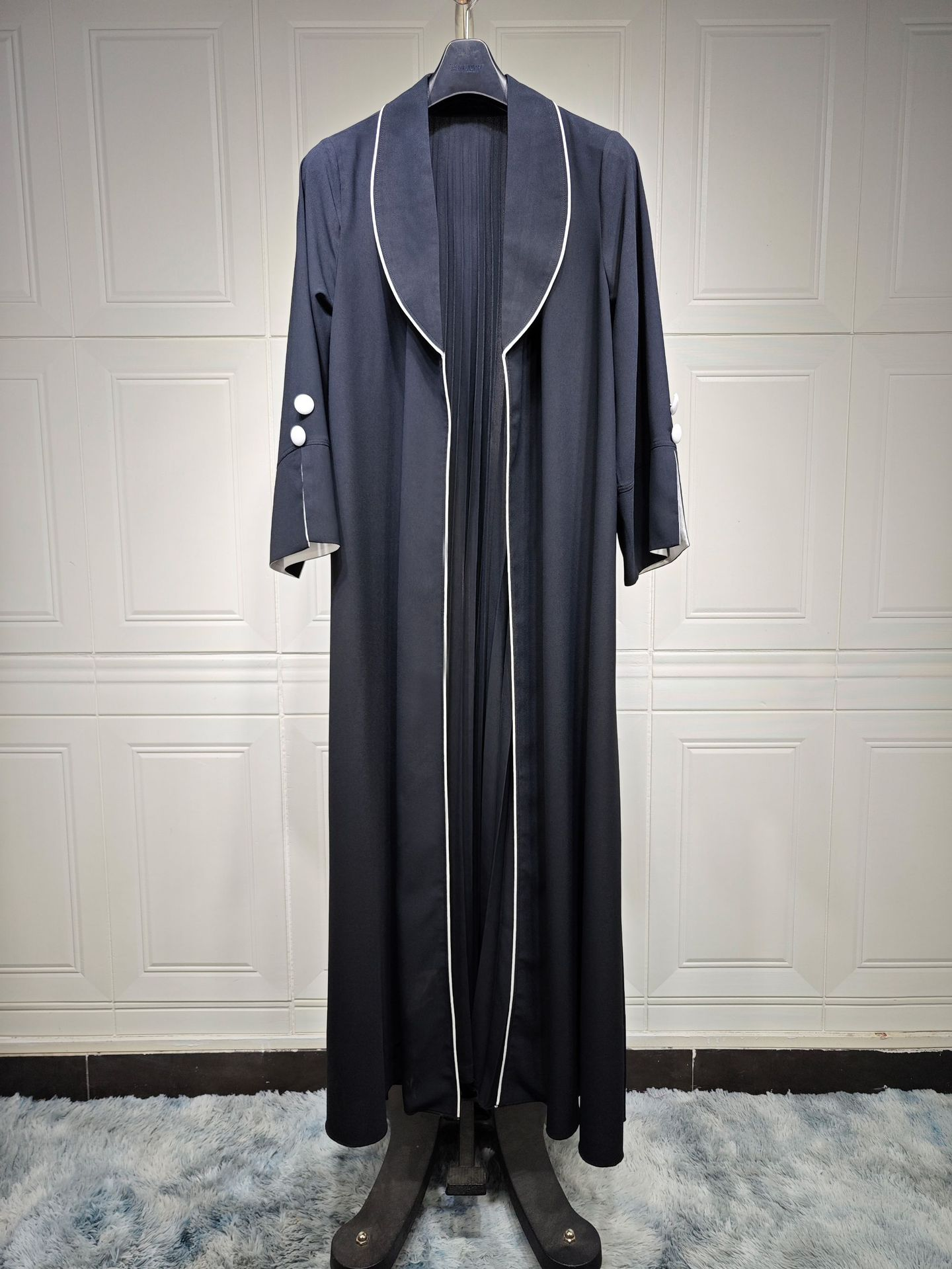 MS328#Abaya women's cardigan elegant robe (NO inner dress)