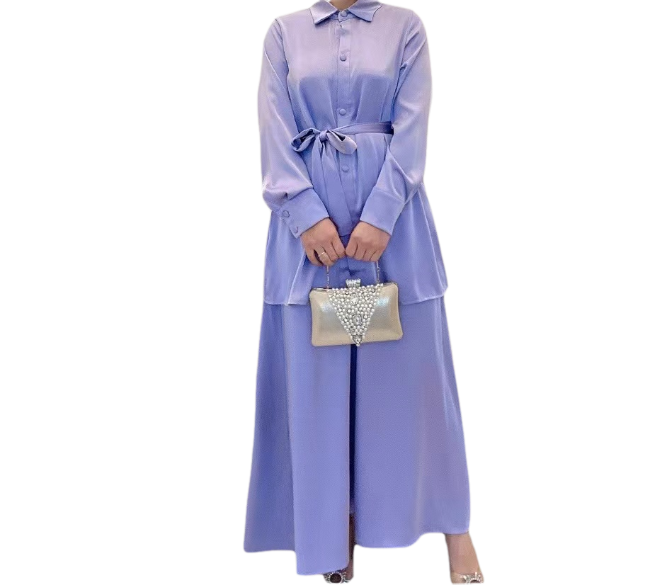 (CR016) Colección de conjuntos de túnicas Abaya MS295-MS297