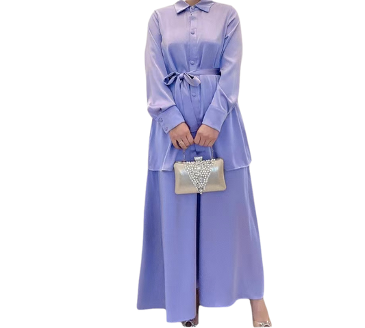 (CR016) Colección de conjuntos de túnicas Abaya MS295-MS297