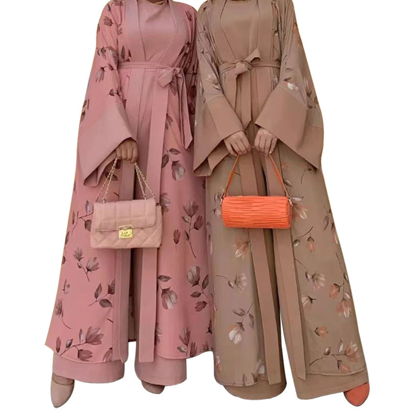 MS521# Fashion Casual Floral Elegance Long Suit for Women