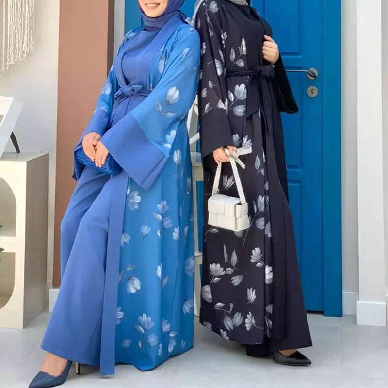 MS521# Fashion Casual Floral Elegance Long Suit for Women