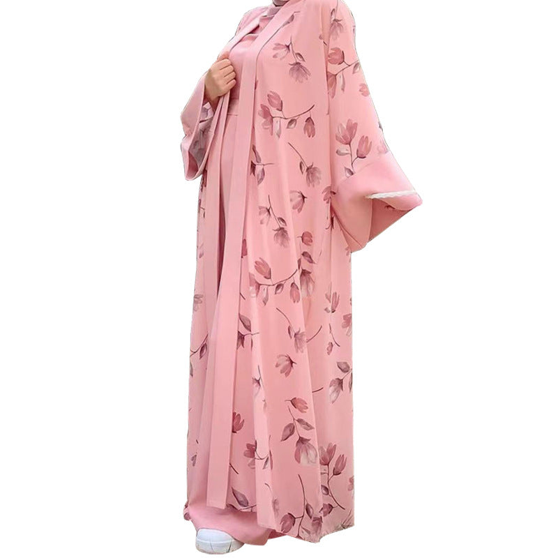 MS521# Fashion Casual Floral Elegance Long Suit for Women