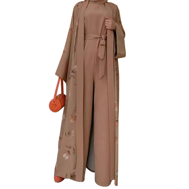 MS521# Fashion Casual Floral Elegance Long Suit for Women