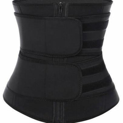 FS314#Suministro transfronterizo de Amazon Nuevo corsé de neopreno para mujer Cinturón abdominal deportivo reforzado con doble correa para mujer