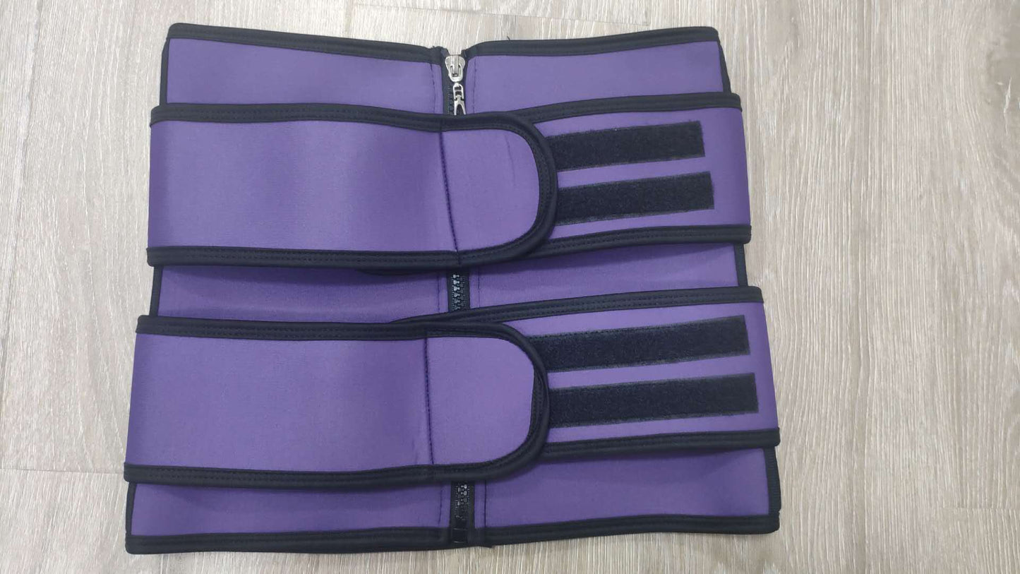 FS314#Suministro transfronterizo de Amazon Nuevo corsé de neopreno para mujer Cinturón abdominal deportivo reforzado con doble correa para mujer