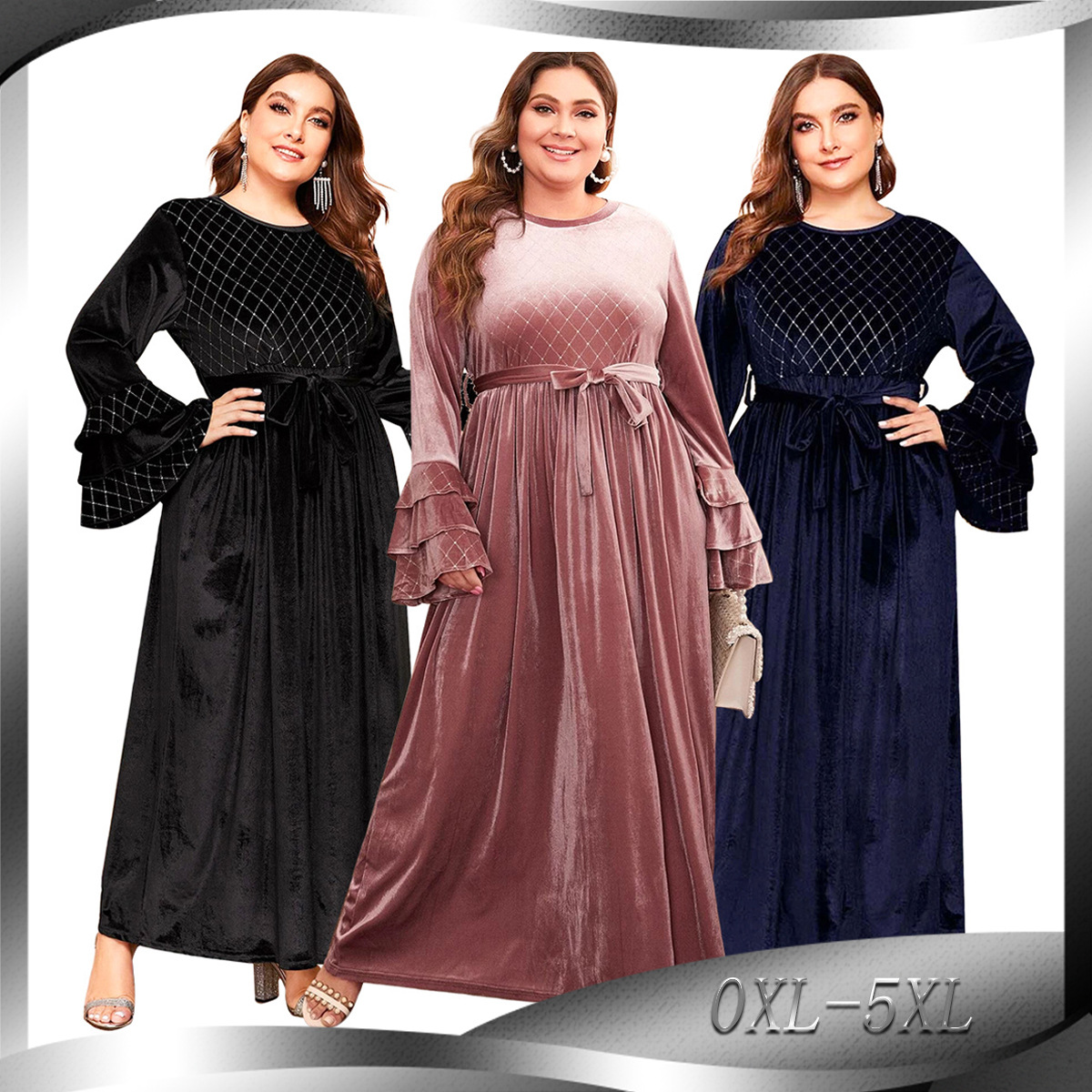 (CR006)MS157-MS226Colección de batas tipo jersey de una sola pieza cerradas