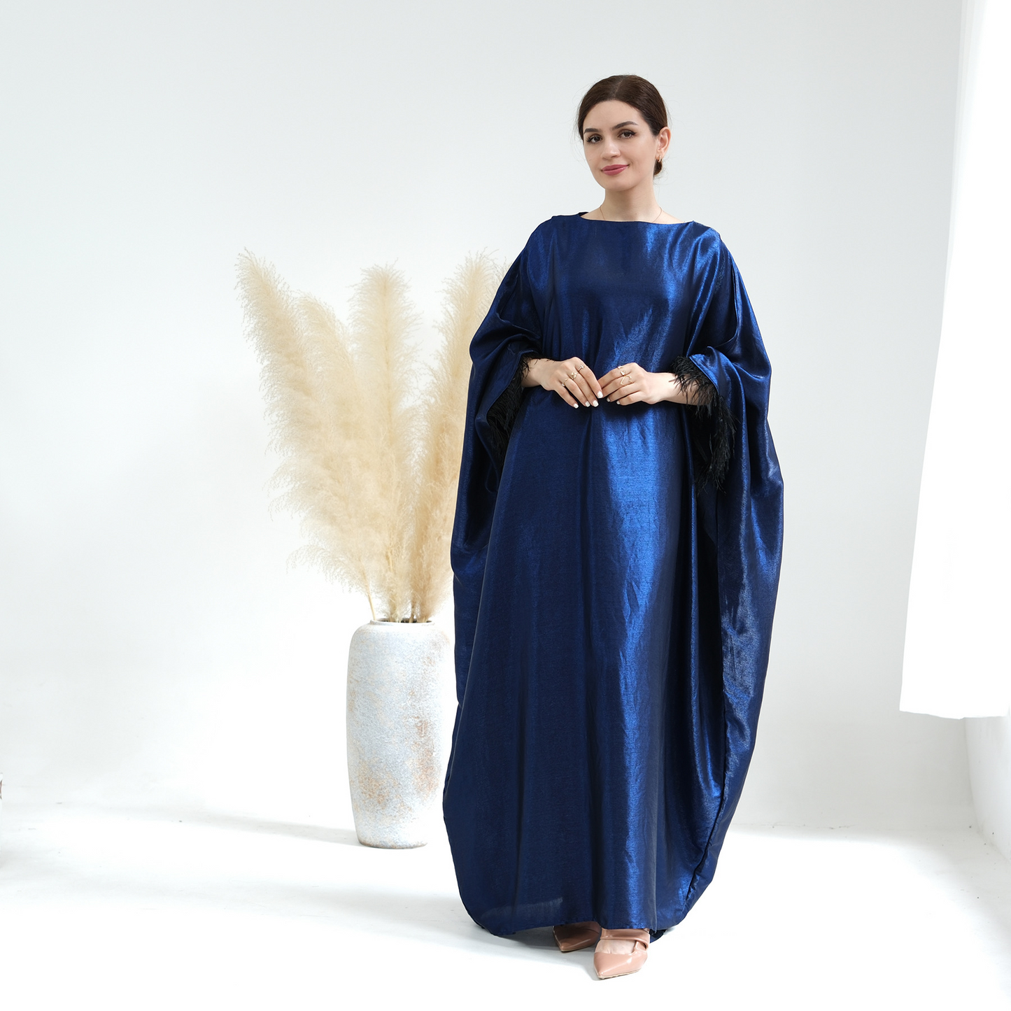 MS347# Túnica con mangas Dolman abaya Fiesta Primavera/Verano