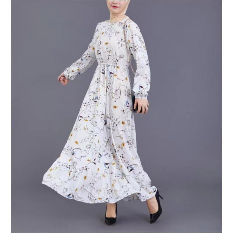 MS059#Vestido de mujer musulmana de moda