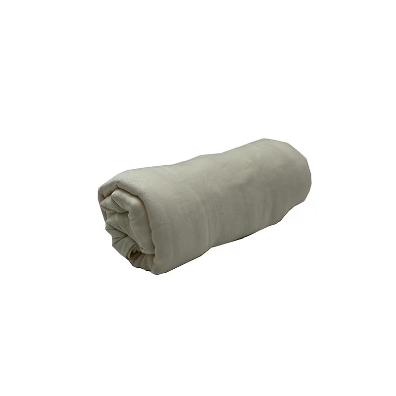 MS036#Bufanda tipo chal de satén arrugado para mujer