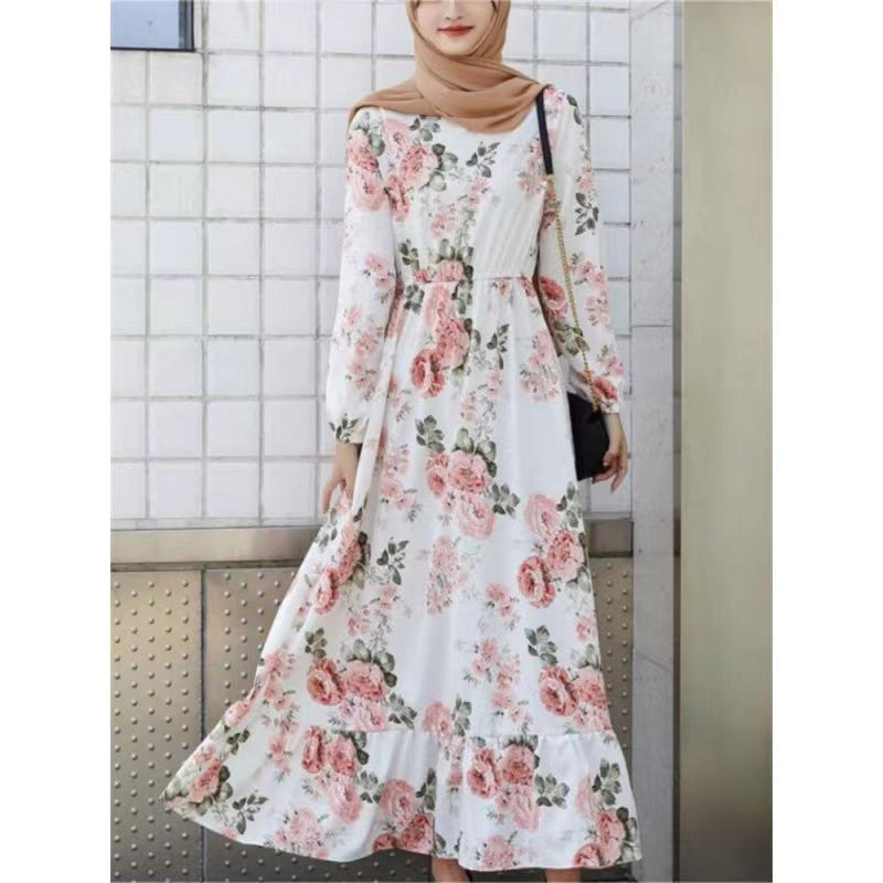 MS059#Vestido de mujer musulmana de moda
