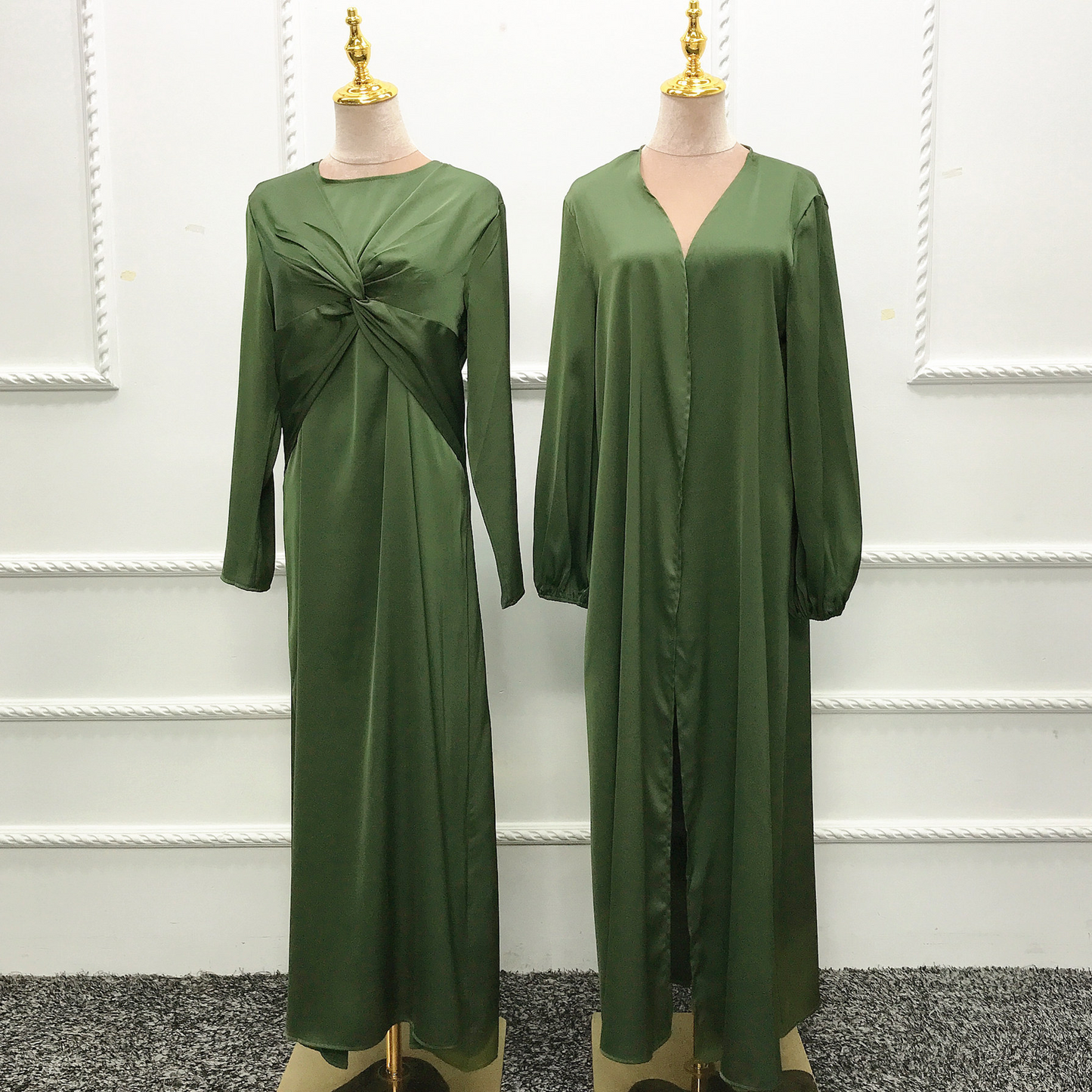 (CR015)MS040-MS294Colección de conjuntos de túnicas Abaya