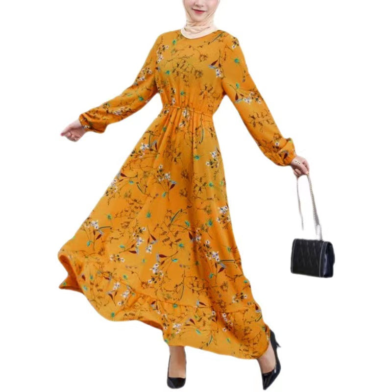 MS059#Vestido de mujer musulmana de moda