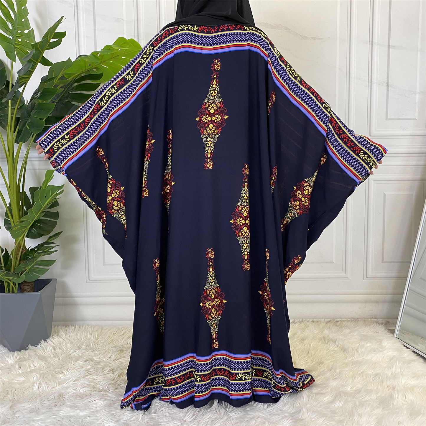 (CR007)MS098-MS238Single Piece Closed Abaya Pullover Robe Collection