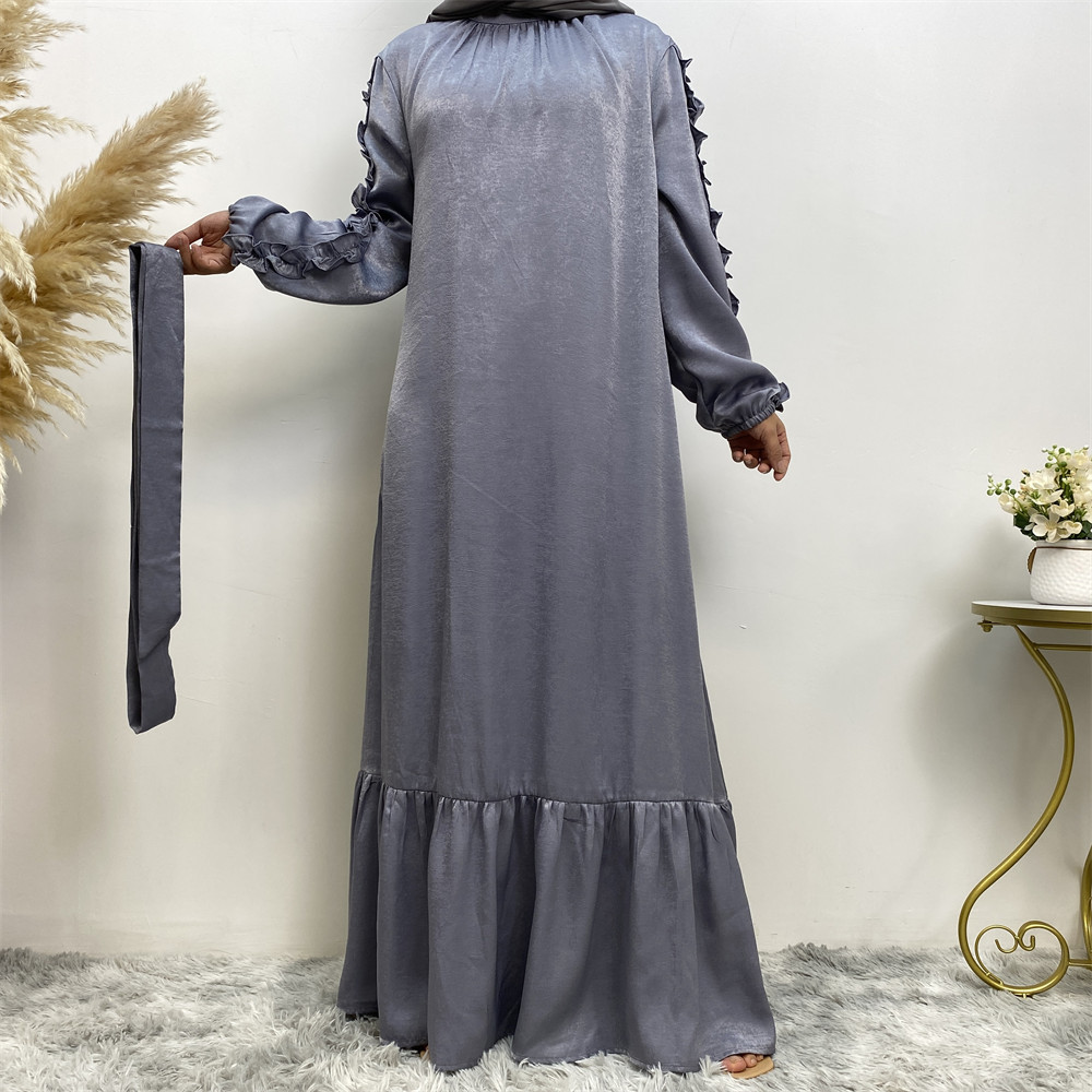 (CR002)MS025-MS044Single Piece Closed Abaya Pullover Robe Collection