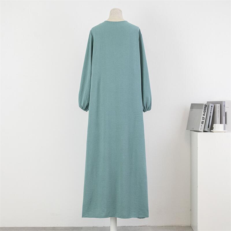 MS368#Loose casual pullover long-sleeved robe