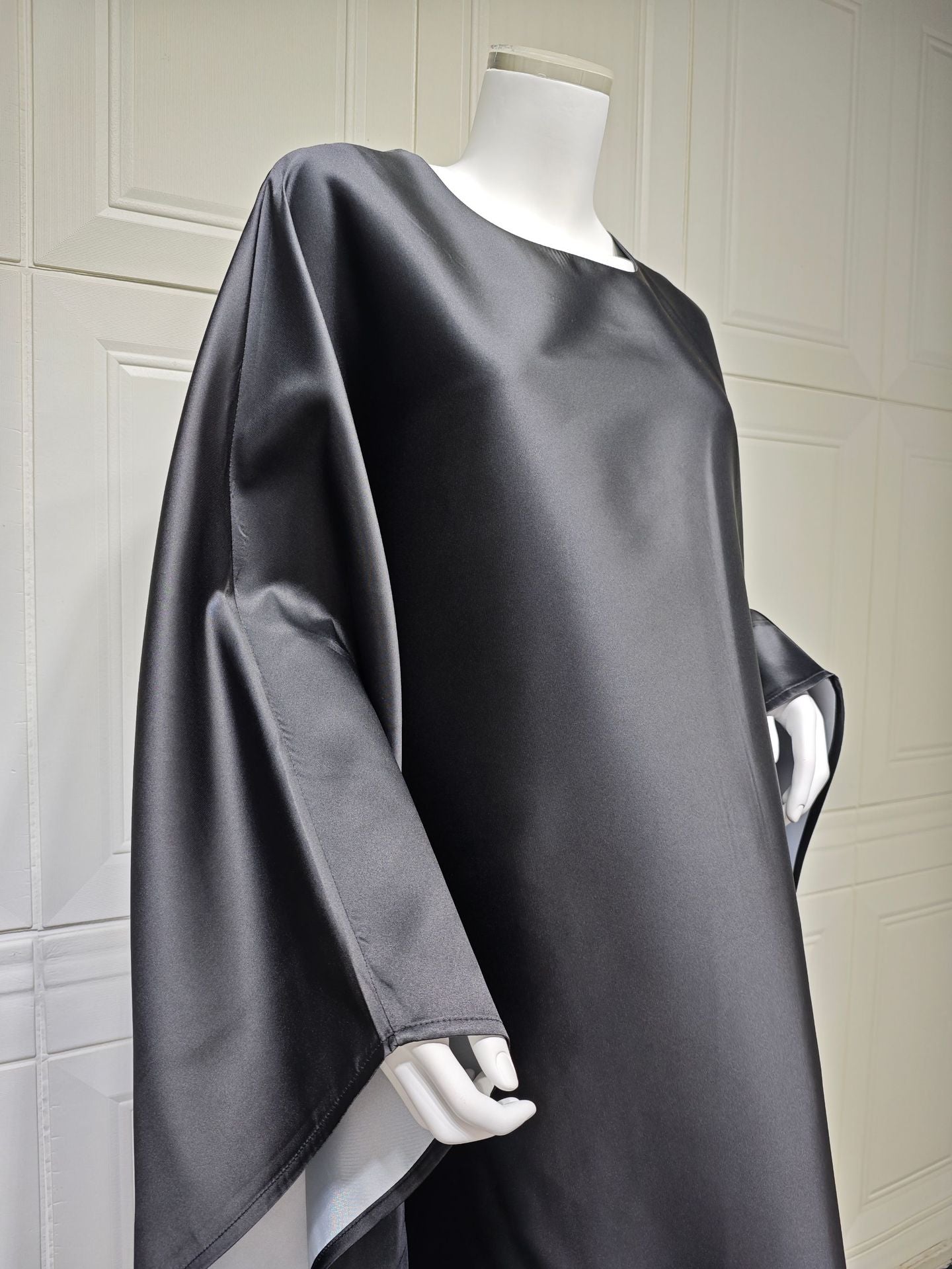 MS582#Robe stitching color matching new fashion abaya