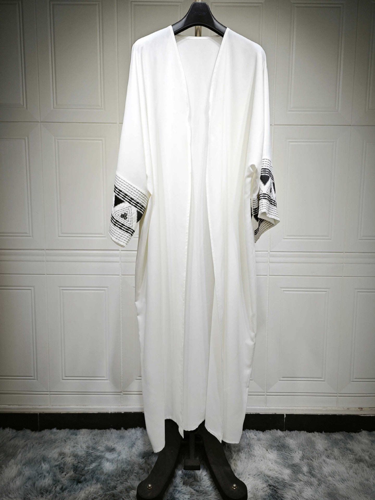 MS548#Arabic embroidered embroidered robe fashionable outer wear Abaya robe