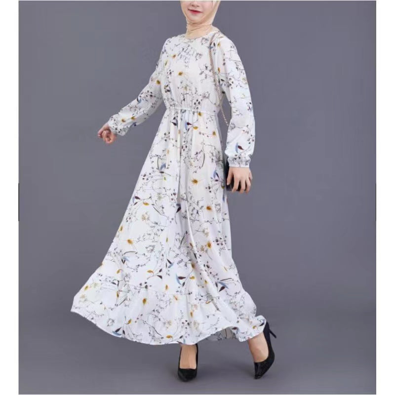 MS059#Fashionable Muslim women's dress