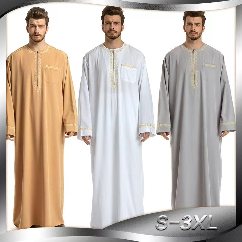 NN072 # Muslim men's Robe.