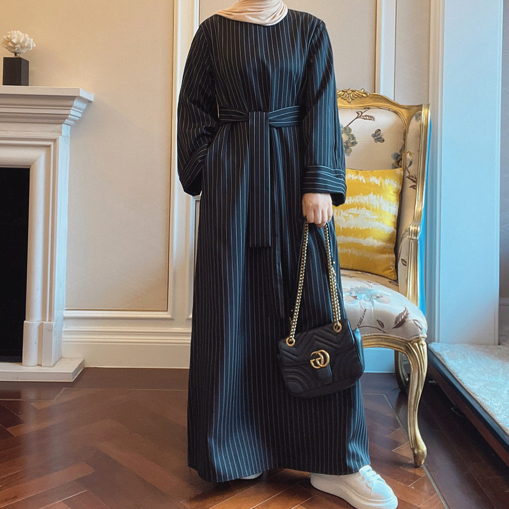 (CR008)MS238-MS299Single Piece Closed Abaya Pullover Robe Collection