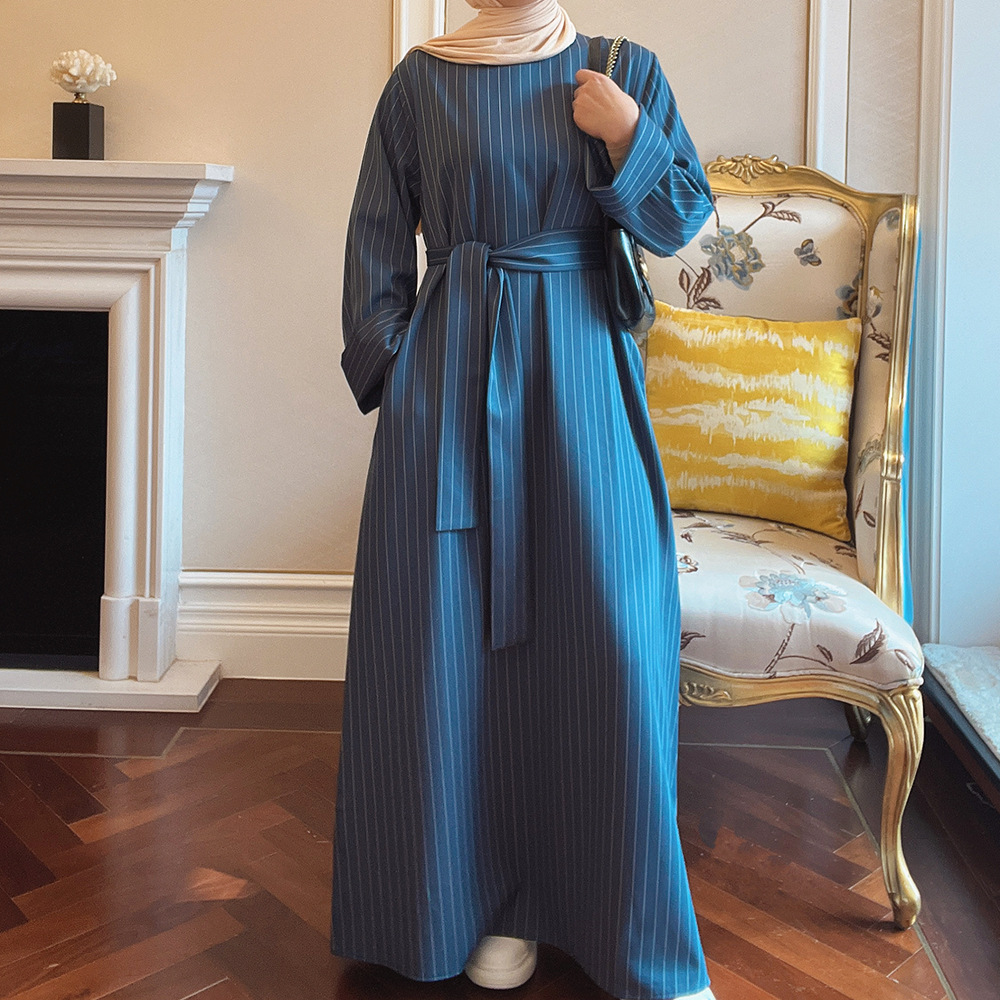 (CR008)MS238-MS299Single Piece Closed Abaya Pullover Robe Collection