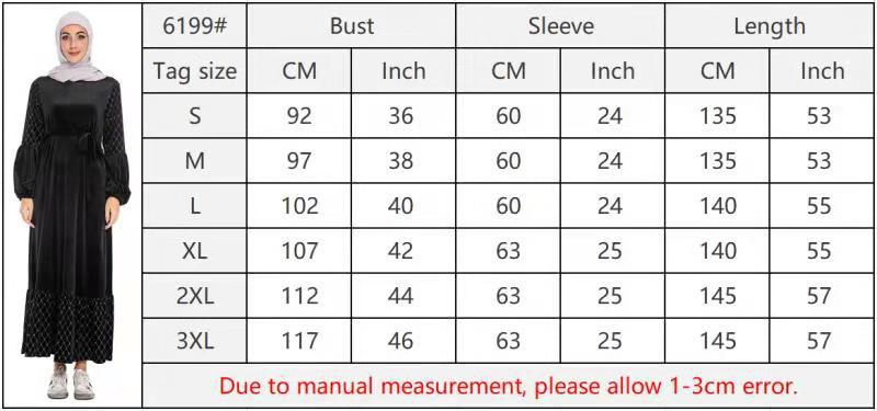 (CR006)MS157-MS226Single Piece Closed Abaya Pullover Robe Collection