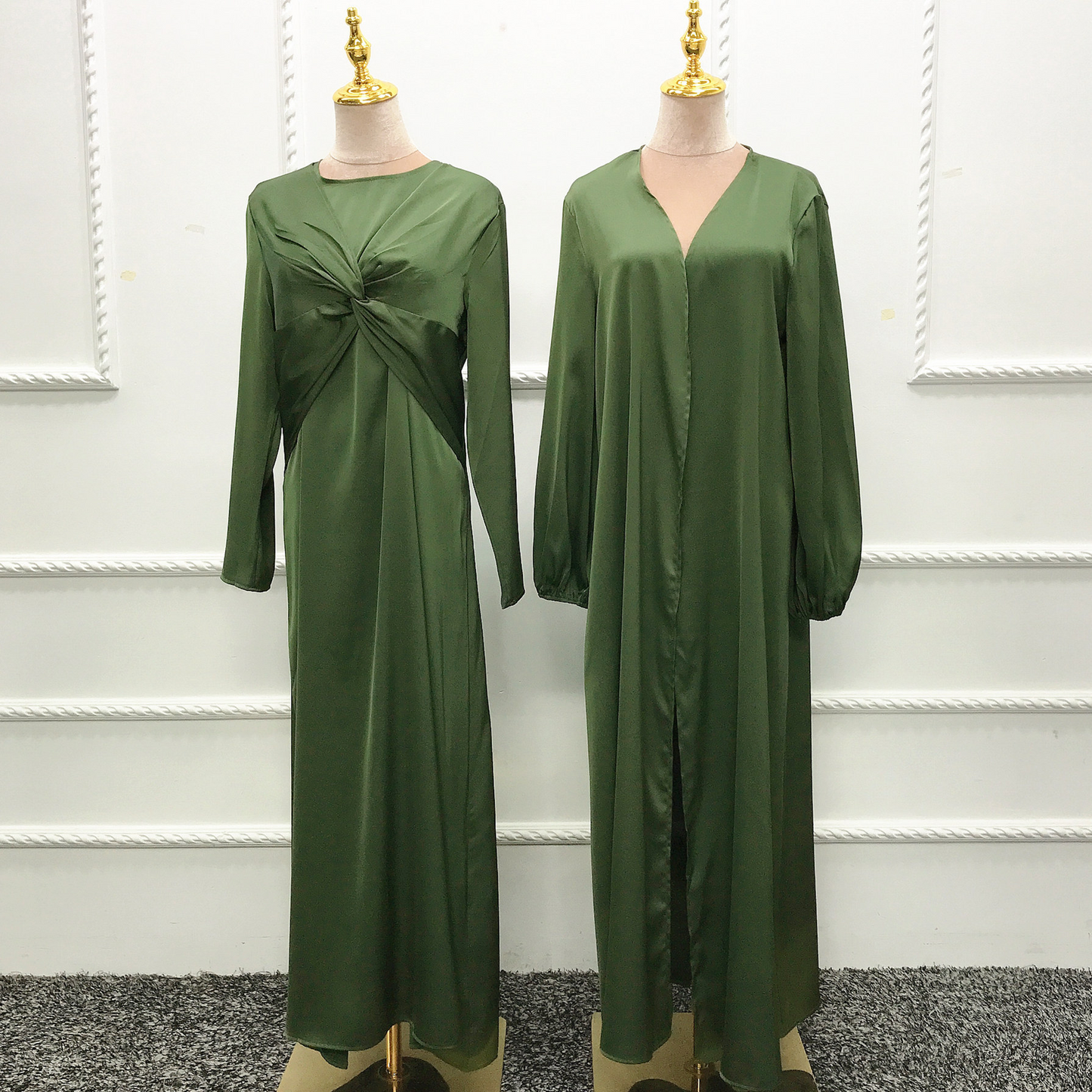 (CR015)MS040-MS294Abaya Robe Set Collection