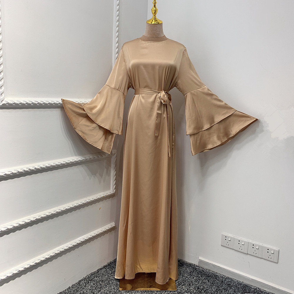 (CR003)MS063-MS083Single Piece Closed Abaya Pullover Robe Collection