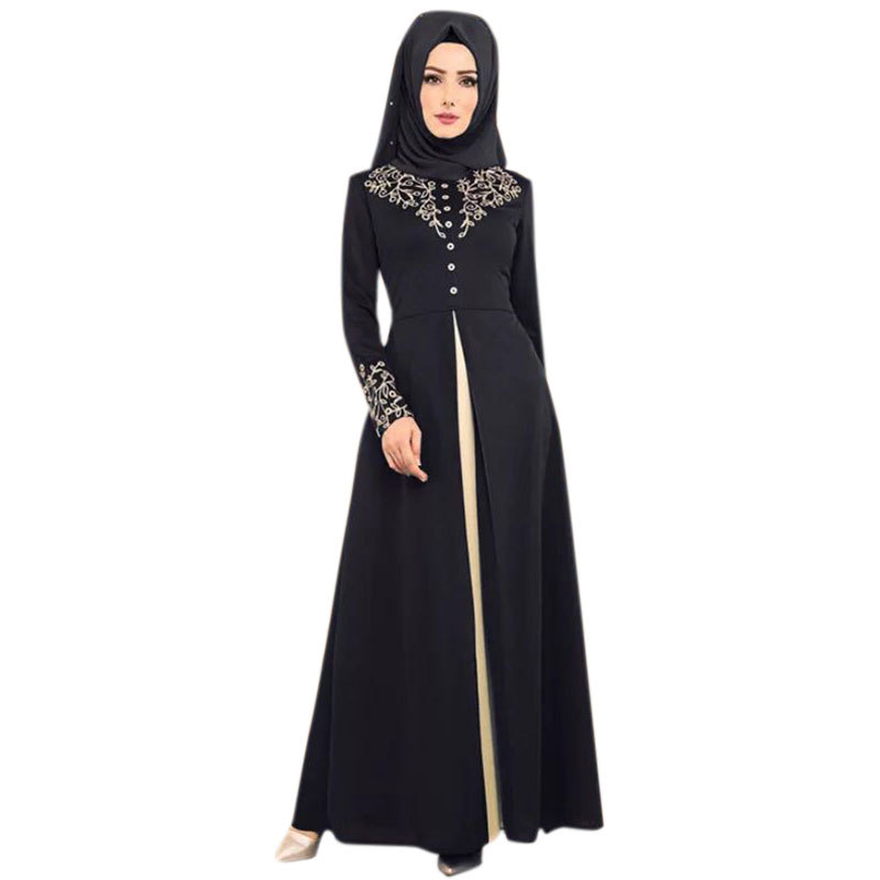 (CR008)MS238-MS299Single Piece Closed Abaya Pullover Robe Collection