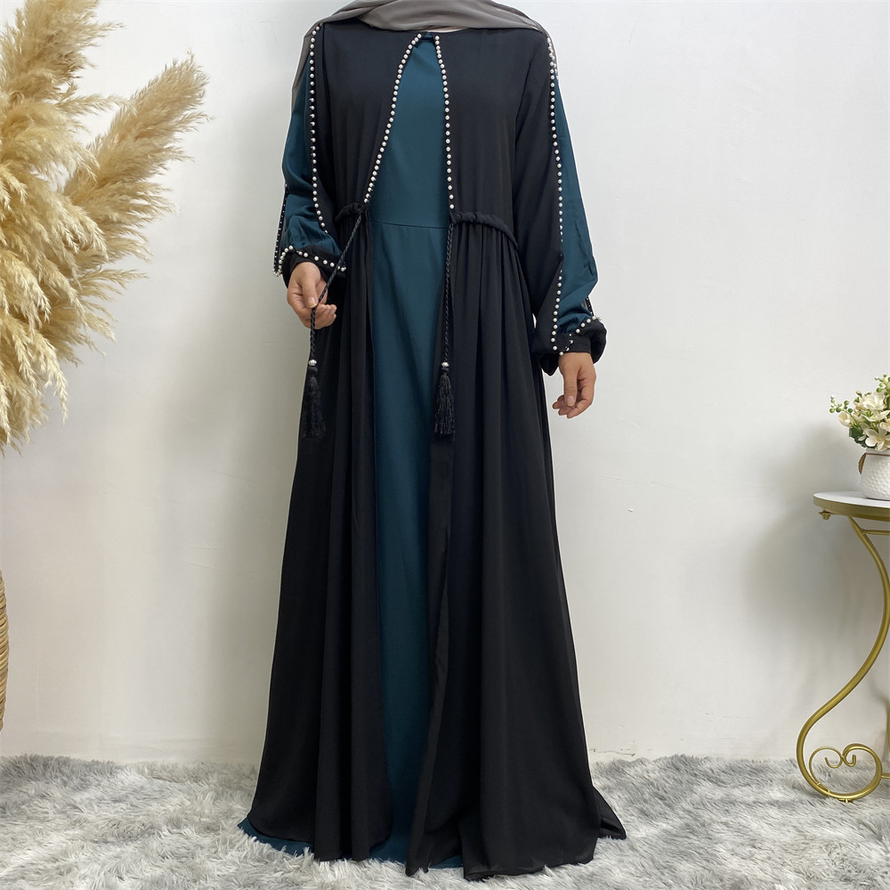 (CR004)MS083-MS112Single Piece Closed Abaya Pullover Robe Collection