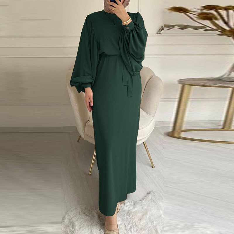 (CR006)MS157-MS226Single Piece Closed Abaya Pullover Robe Collection