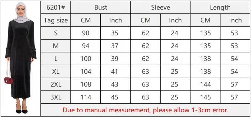 (CR005)MS112-MS156Single Piece Closed Abaya Pullover Robe Collection