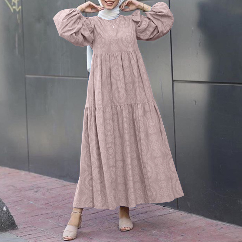 (CR004)MS083-MS112Single Piece Closed Abaya Pullover Robe Collection