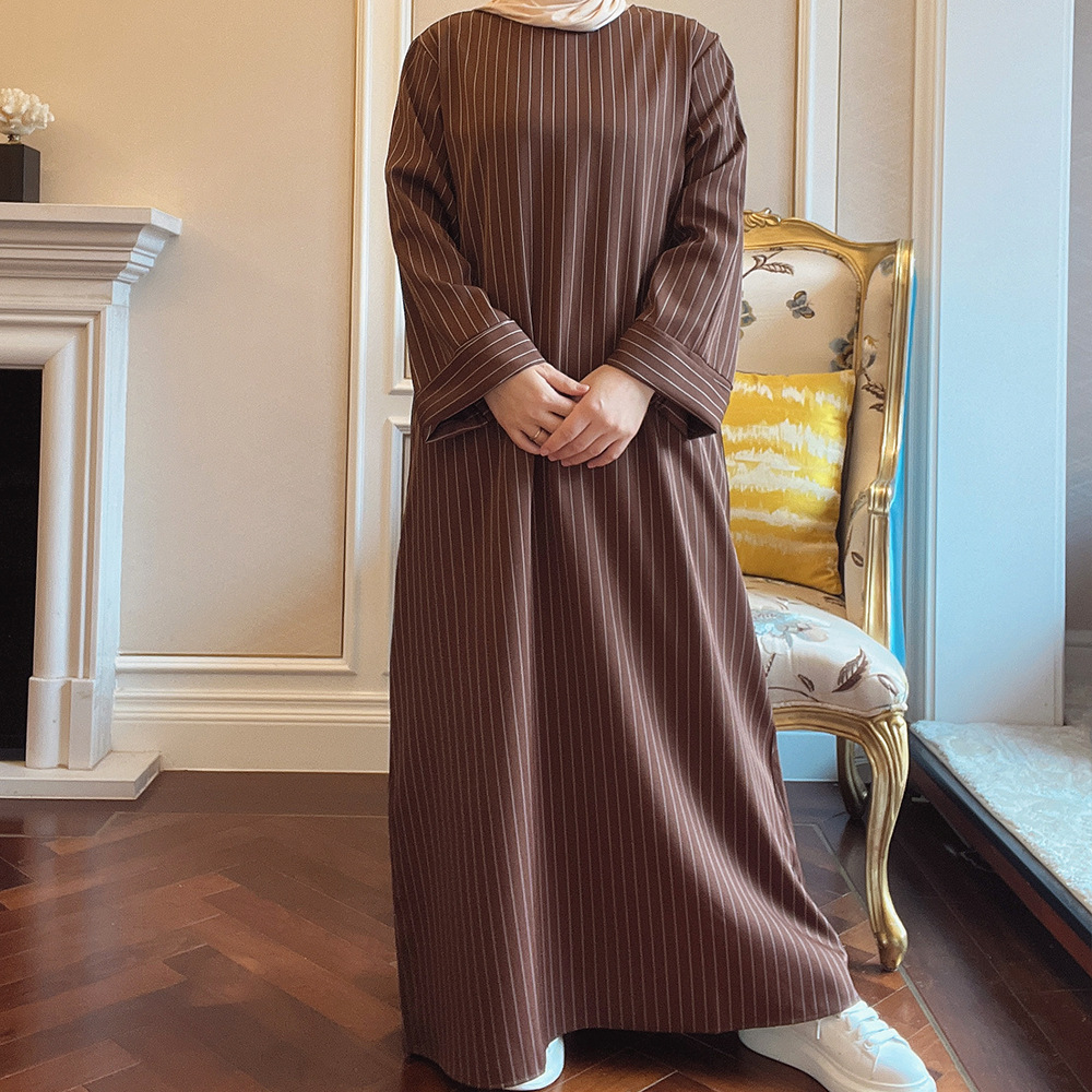 (CR008)MS238-MS299Single Piece Closed Abaya Pullover Robe Collection