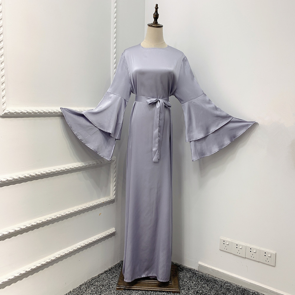 (CR003)MS063-MS083Single Piece Closed Abaya Pullover Robe Collection