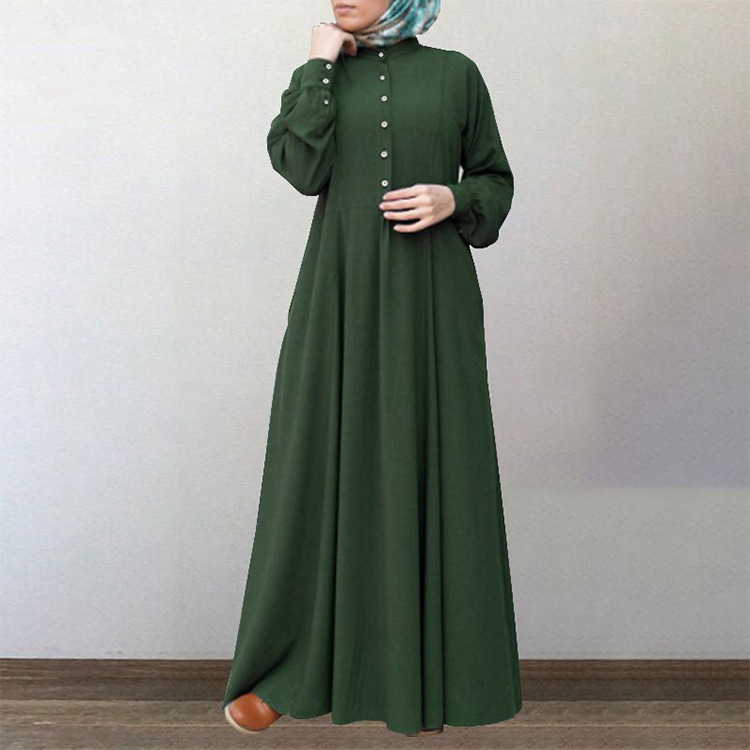 (CR008)MS238-MS299Single Piece Closed Abaya Pullover Robe Collection