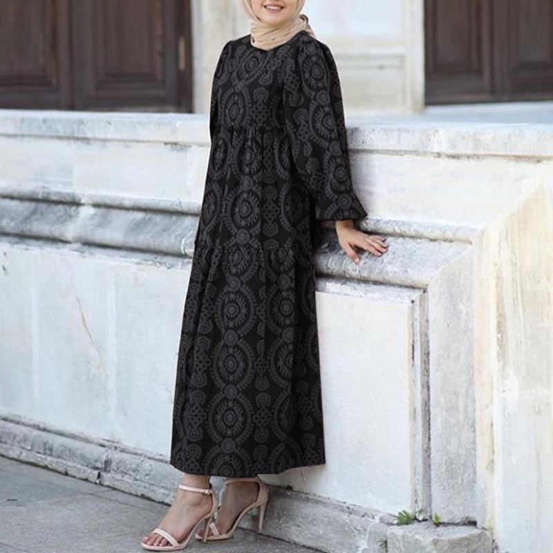 (CR004)MS083-MS112Single Piece Closed Abaya Pullover Robe Collection