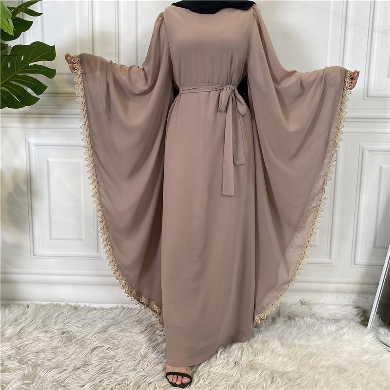 (CR002)MS025-MS044Single Piece Closed Abaya Pullover Robe Collection